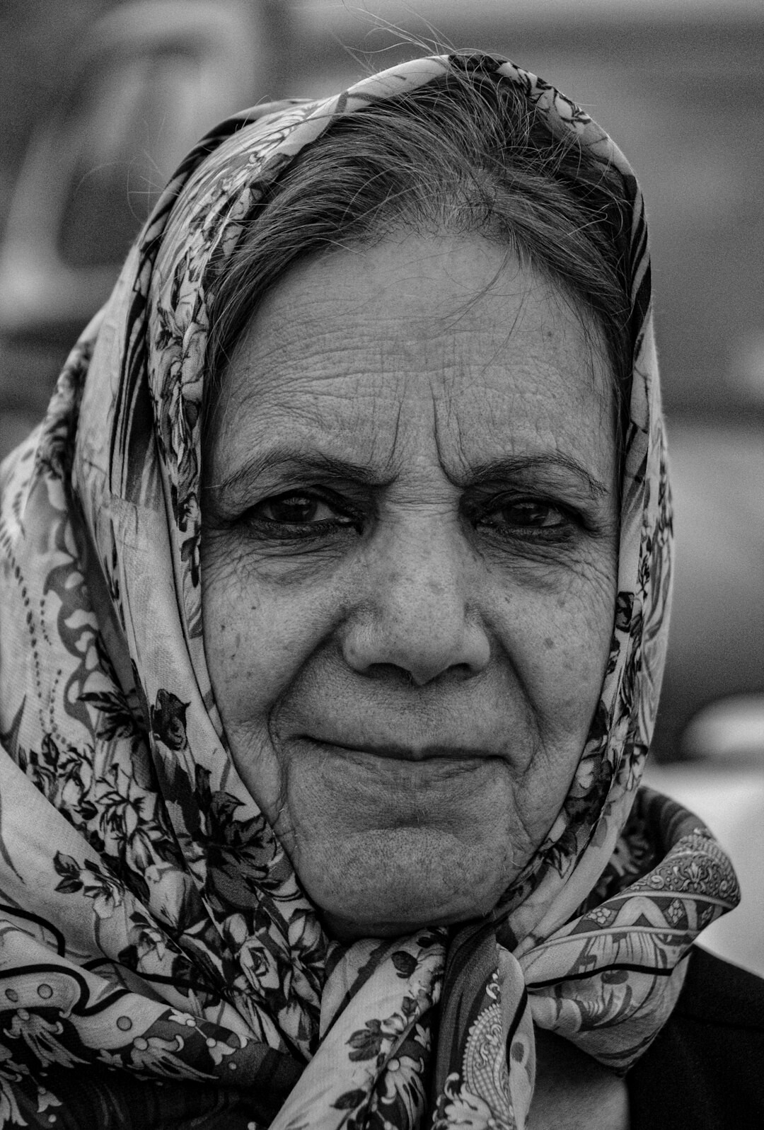 portrait of elderly person