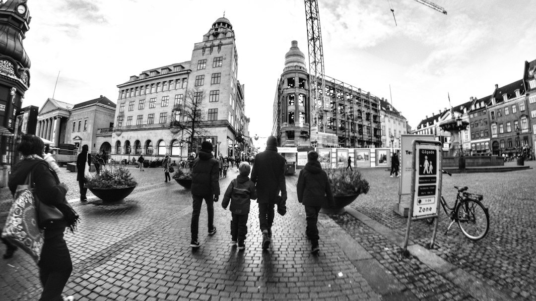 danish street scene