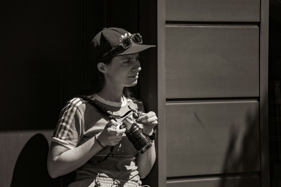 photographer capturing street moments