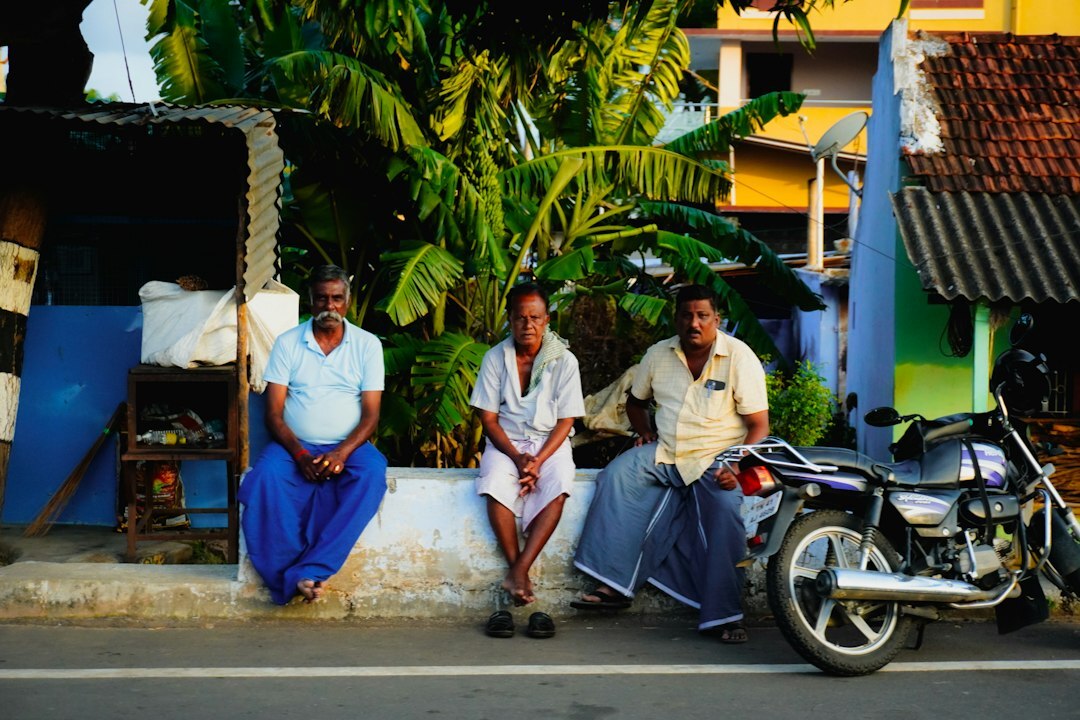 group of locals