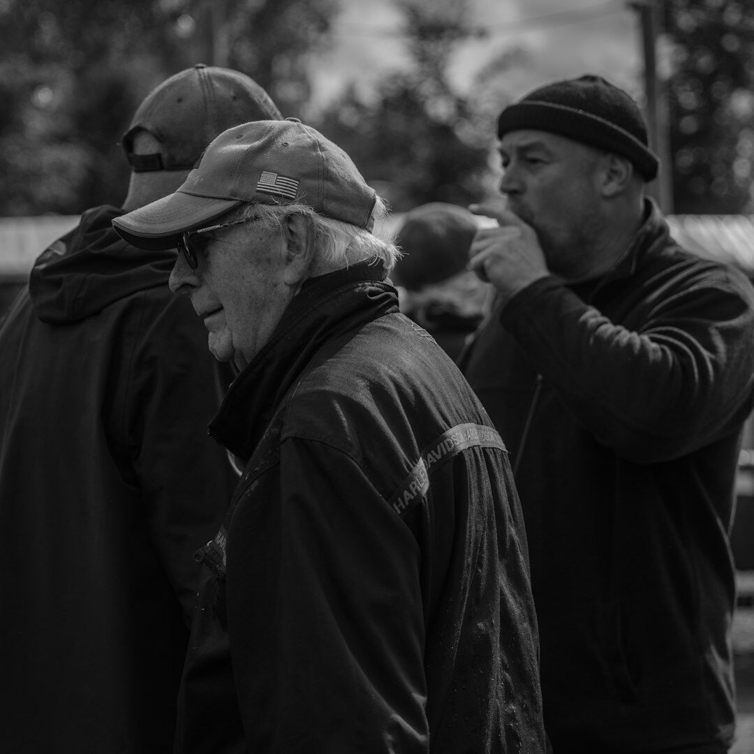 documentary photographer with locals
